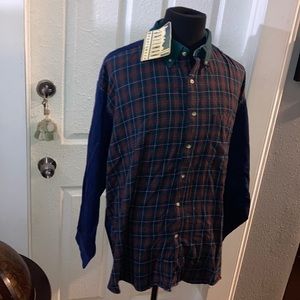 Jazzman Sportswear Vintage Dress Casual Shirt 90s